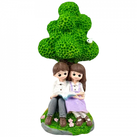 Фігура декоративна Хлопець та дівчина під деревом арт. k293 И847