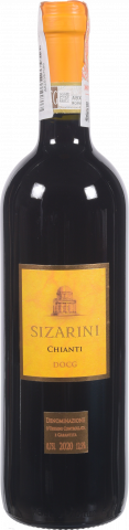 Вино Сізаріні К`янті DOC 0,75 л сух. червон.