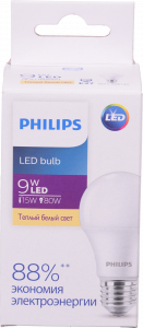 Лампа LED Philips Ecohome звичайна жовта 9 Вт E27