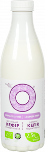 Кефір Organic Milk 2,5 1 л безлактозний органічний
