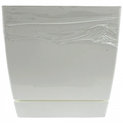 Горщик д/квітів PP Coubi Square P 15,5 см білий DUKP155-S449 И101 (Польща)