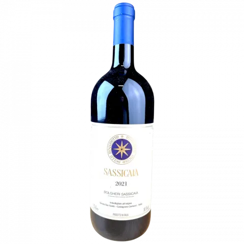 Вино Sassicaia San Guido `21 1,5л сухе черв. 14 (Італія)