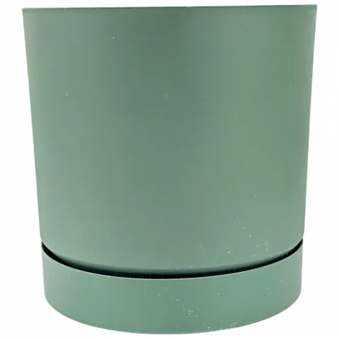 Горщик д/квітів PP Tubo 18 см зелений DPOP180-2411U И023 (Польща)