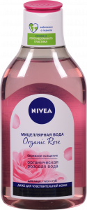 Вода міцелярна Nivea 400 мл Visage organic rose