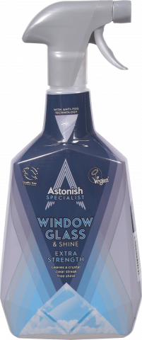 Засіб AST 750 мл для миття вікон та скла з ефектом анти-запітніння