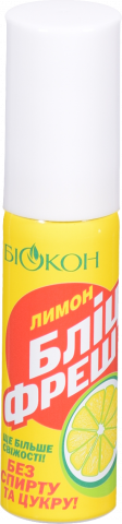 Освіж. д/рота Біокон 25 мл Бліц-фреш Лимон