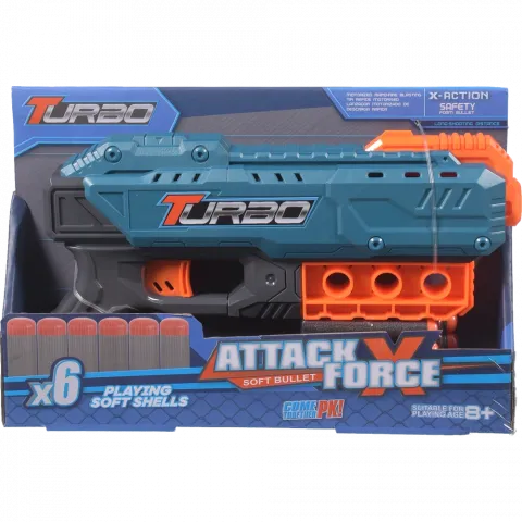 Іграшка Автомат 6 поролон. снарядів арт.BT303