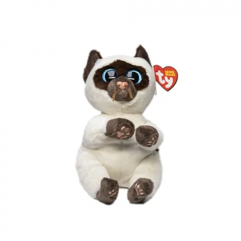 Іграшка М`яка TY Beania bellies Сіамська кішка Miso 40548
