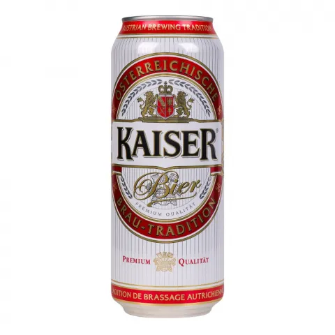 Пиво KAISER 0,5л світле фільтр. 5 з/б И037 (Австрія)