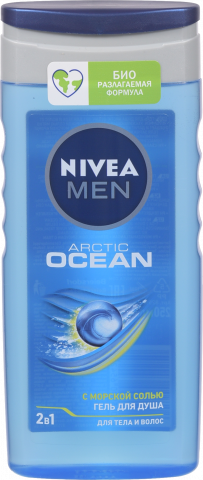 Гель д/душу Nivea 250 мл д/чол. Shower 2в1 Океан