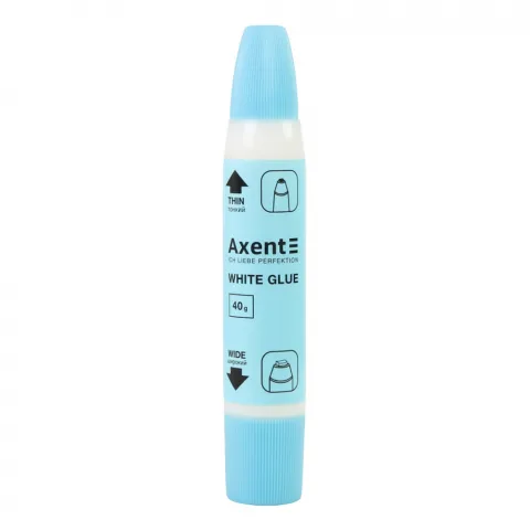 Клей ПВА Axent 2 аплік. 40 г 7202-A