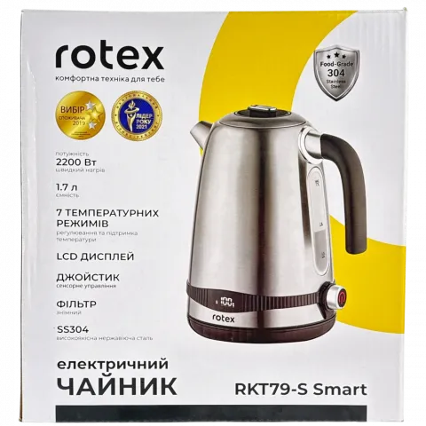 Електрочайник Rotex Smart RKT79-S