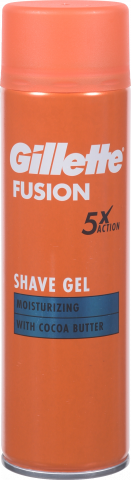 Гель д/гоління Gillette Fusion 200 мл Зволоження