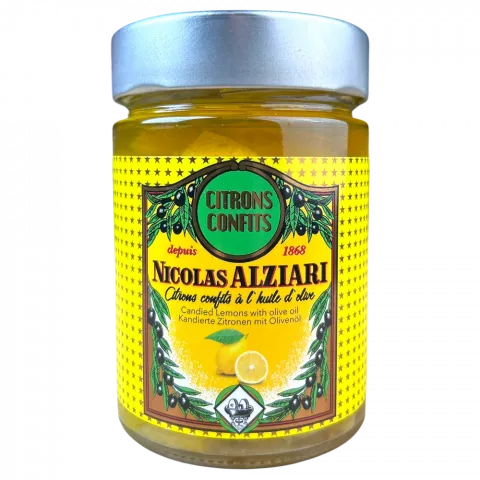 Лимони конс. Alziari 300г в олив. Олії (Іспанія) И519