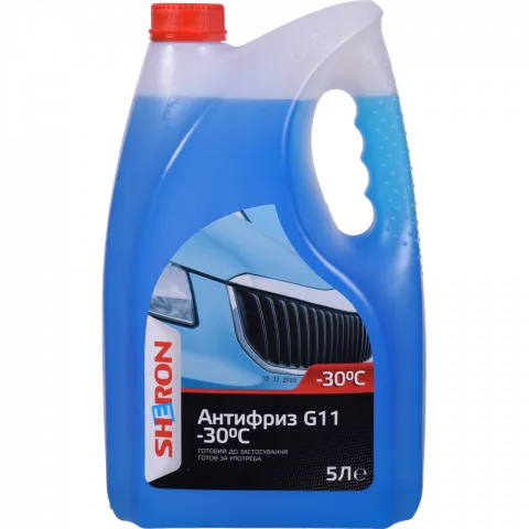 Антифриз Sheron G11 -30C 5 л