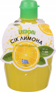 Сік Лемоні 220 мл лимонний концентров.