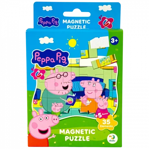 Іграшка Dodo Пазл магніт 40 ел. PeppaPig Дом. вечір 200758