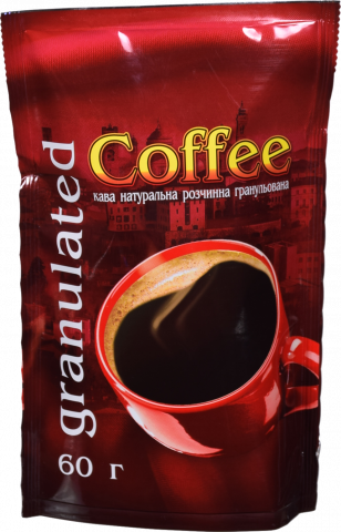 Кава UNO coffee 60 г пак. розчин. гранул.