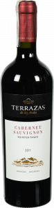 Вино Террасес Каберне Совіньйон 0,75 л сух. червон.
