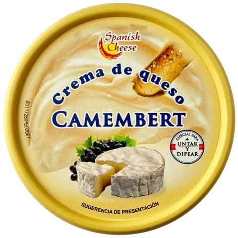 Крем із сиру Камамбер Spanish Cheese 125г (Іспанія)