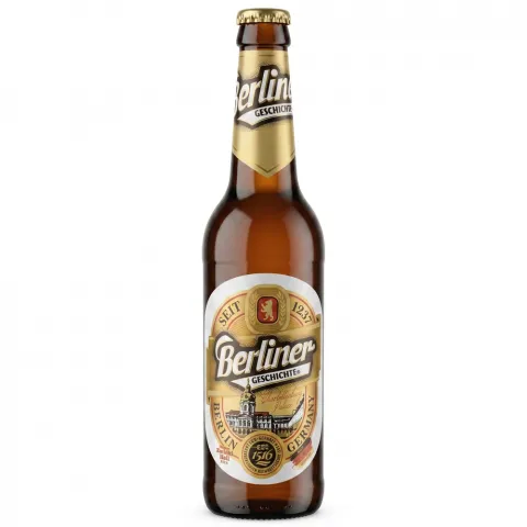 Пиво Berliner Geschichte 0,5л скл Zwickl т 5,2И264