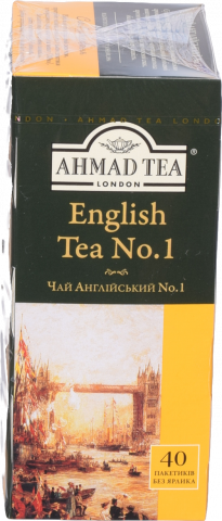 Чай Ahmad 40 шт. Англійський 1