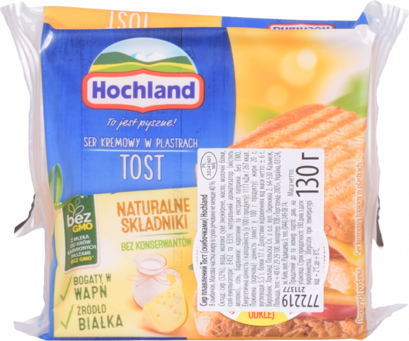 Сир Hochland тостовий 130 г Тост (Польща)