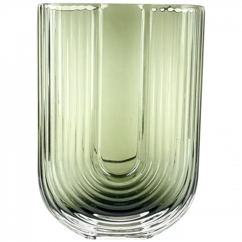 Ваза скл. 13х18 см овальна арт. 1318-64591 И059