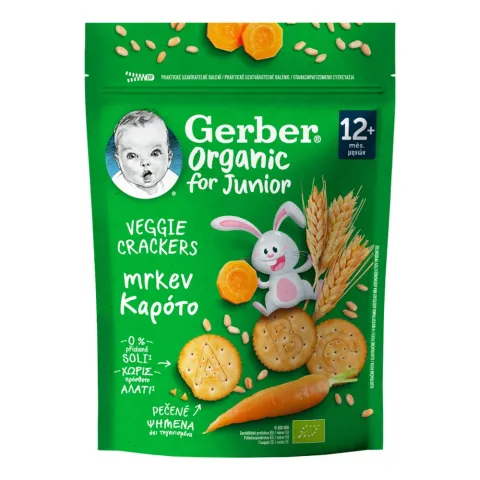 Крекери Gerber 100 г з морквою
