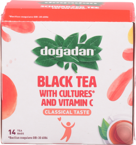 Чай Dogadan 14 шт. чорн. з вітаміном С