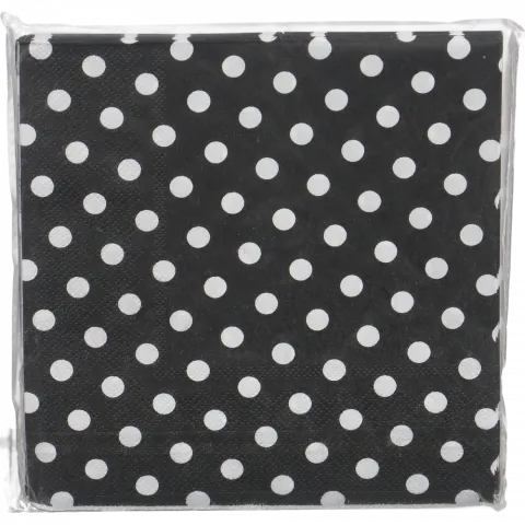 Набір серветок д/вечірки 20 шт. в мал. крап. арт. 16141-3-1 И 4304