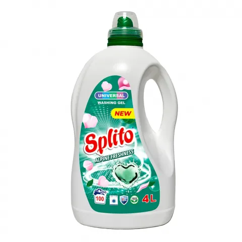 Гель д/прання Splito 4 л гель Alpine freshness