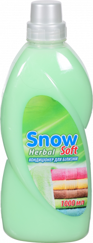 Кондиціонер для білизни Snow Soft 1 л Herbal