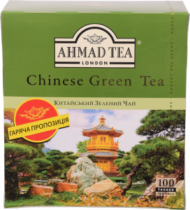 Чай Ахмад 100 шт. зел. Китайський