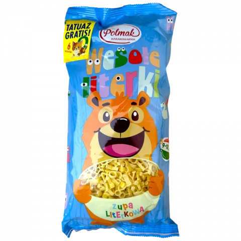 Макарони Polmak 250г Літерки И287 (Польща)