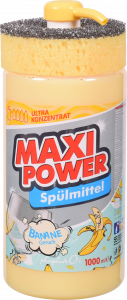 Засіб д/посуду Maxi Power 1 л Банан
