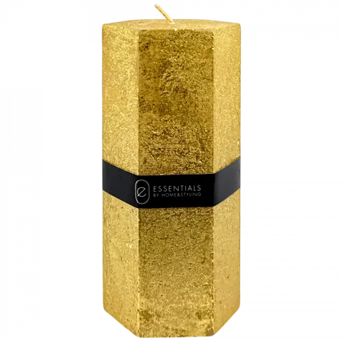 Свічка-стовпчик шестикут. 7x7x14см 420213460 И444 (КІН)