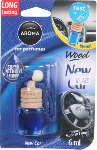 Ароматизатор Aroma Car Wood New Car 6 мл 631104