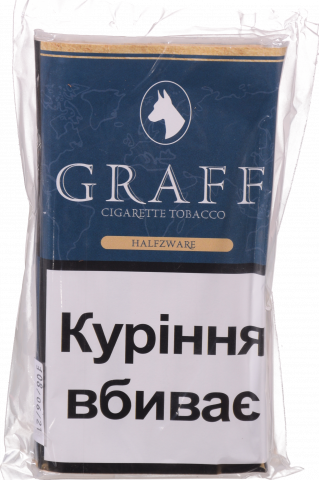 Тютюн Graff 30 г д/цигарок Halfzware