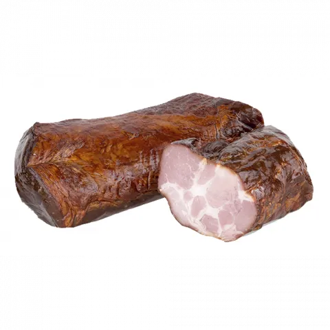 Шийка Алан закопчена на вишневих гілках ваг.