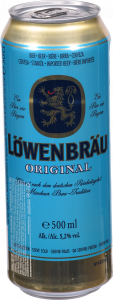 Пиво Ловенбрау 0,5 л з/б Оригінал