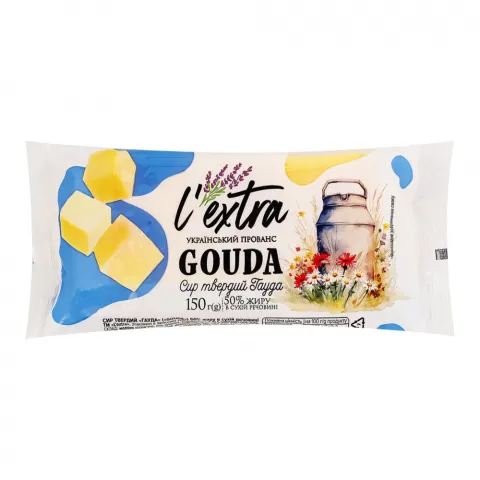 Сир L`extra Гауда 150 г 50 ФП