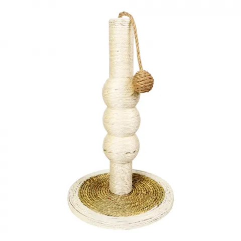 Дряпка д/котів Trixie 23x49 см настінна кутова Бежева