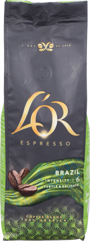 Кава L`OR 500 г зерн. Espresso Бразилія