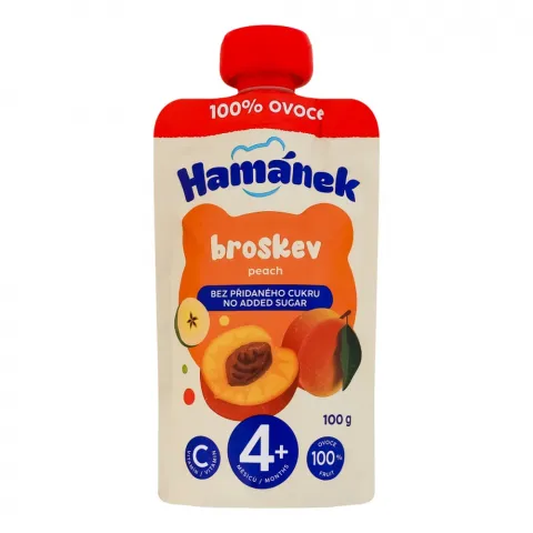 Пюре Hamanek 100 г яблуко-персик