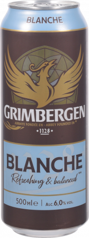 Пиво Грімберген 0,5 л з/б Бланш