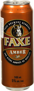 Пиво Faxe 0,5 л з/б Amber
