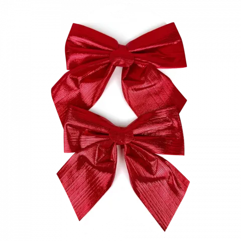 Набір бантів 2 шт 1515 см червоні арт. SF2025045 9245 И927