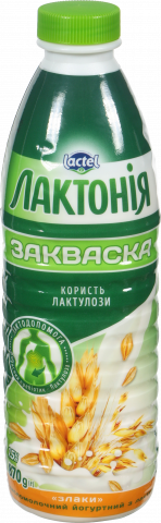 Напій йогуртний з лактулозою Лактонія Закваска 1,5 870 г злаки