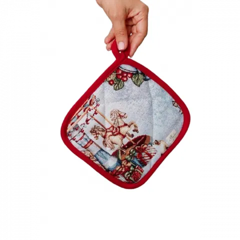 Прихватка Прованс 20х20 см гобеленова Carousel